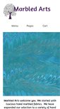 Mobile Screenshot of marbled-arts.com